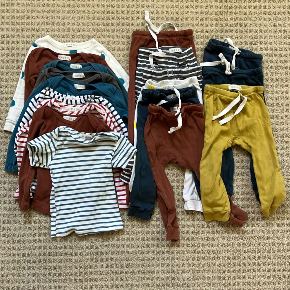 #2 18 pc Discontinued Mabo cotton basics